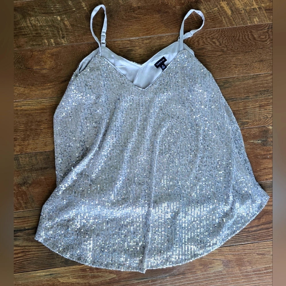 Torrid Sequin Tank, Size 0
